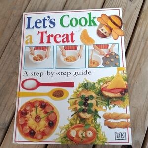 Let's Cook a Treat Kid's Cookbook Recipes Cooking Cook Book Dorling Kindersley